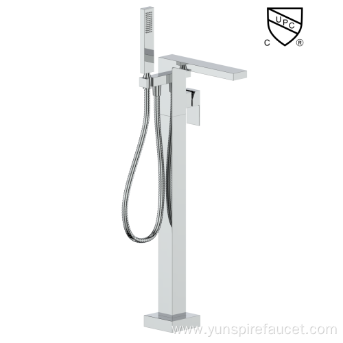 MIN Free Standing Tub Filler with Shower Set